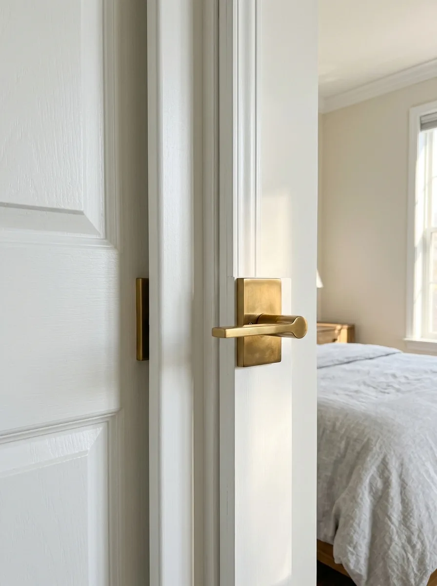 Brass handle