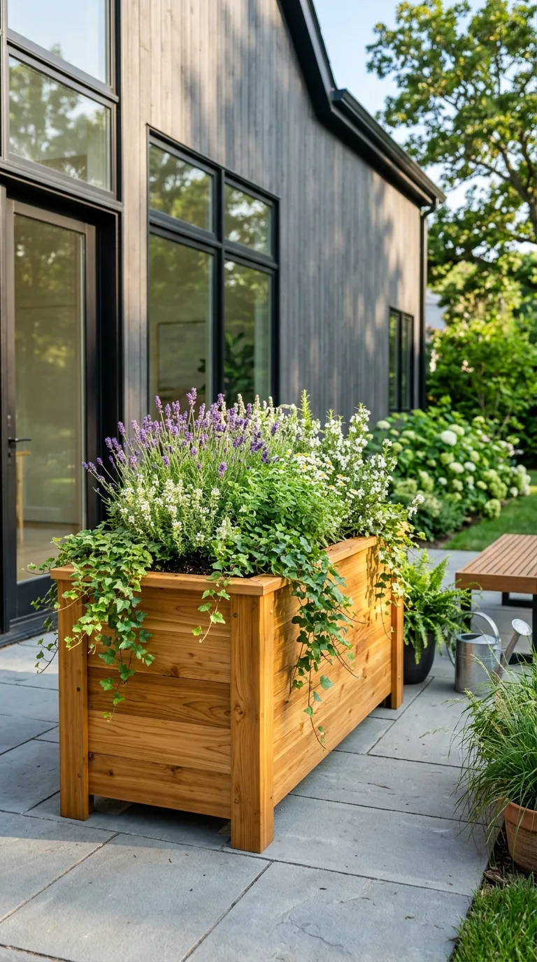 cedar plant box