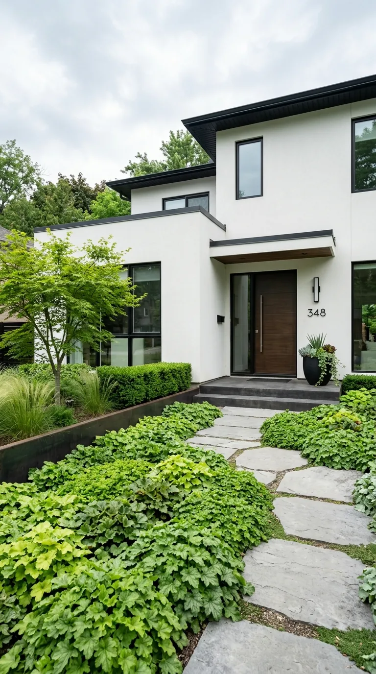 all green garden