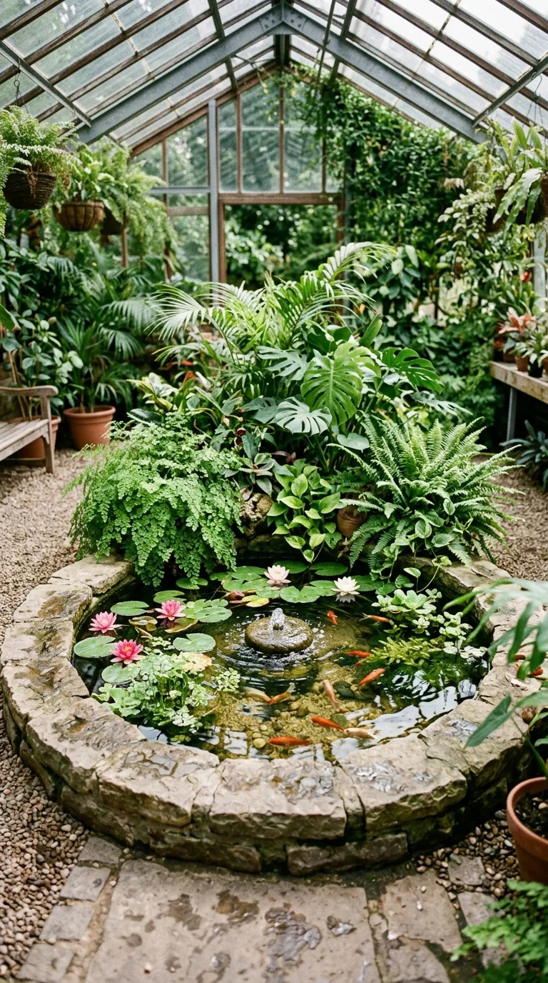Pond feature