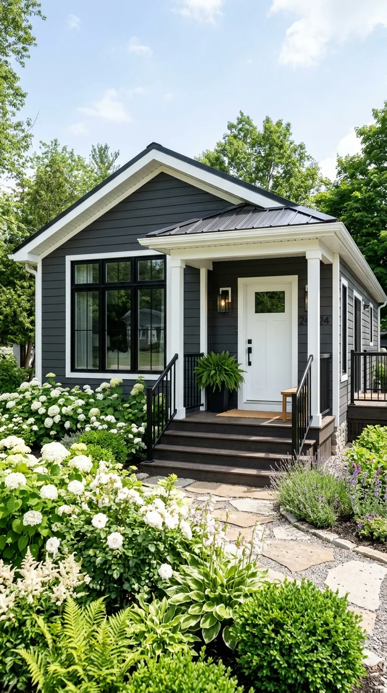 dark exterior