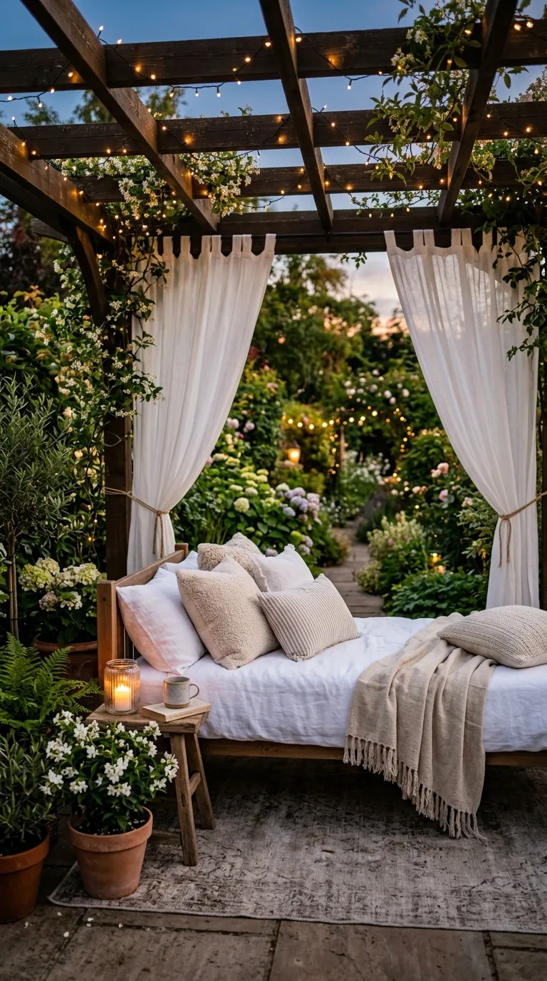 outdoor bedroom