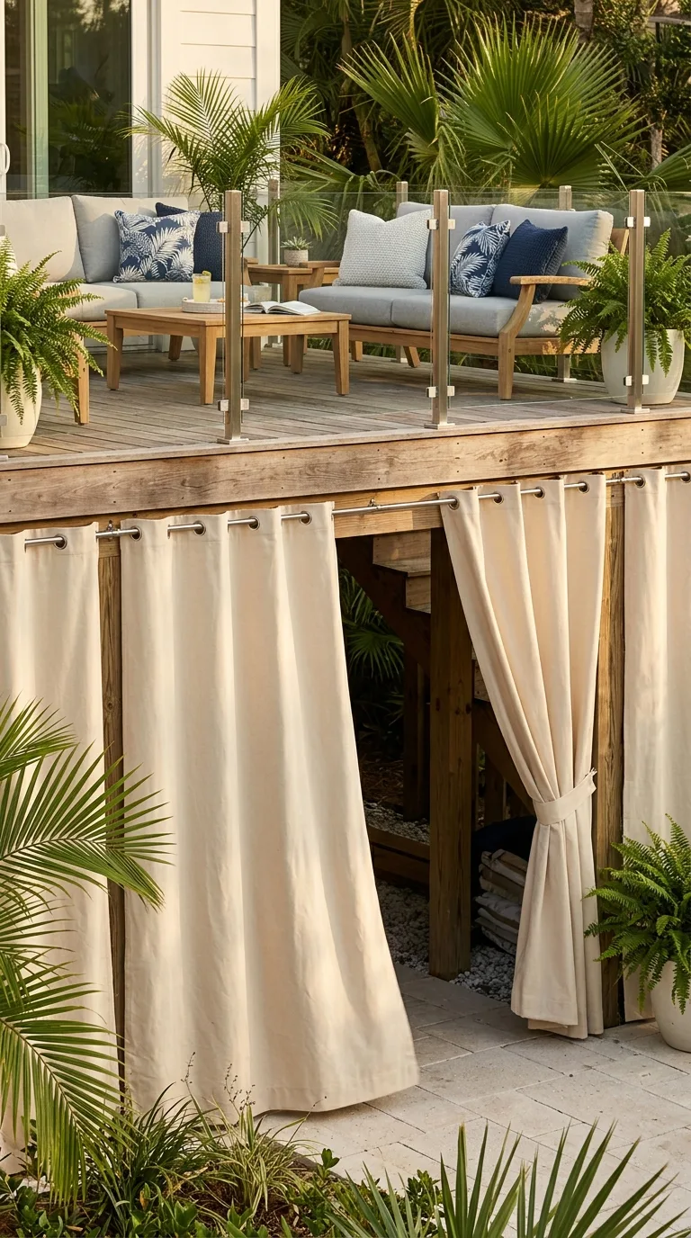 fabric curtain