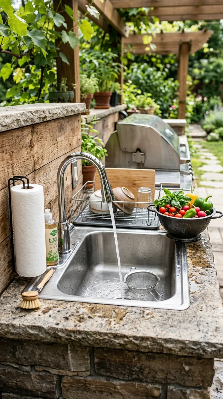 Kitchen Cleaning Station
