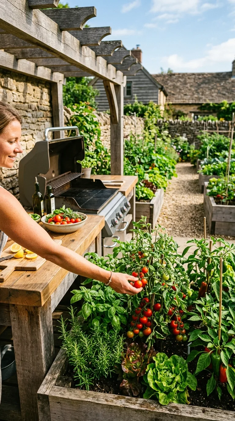 Kitchen With Garden