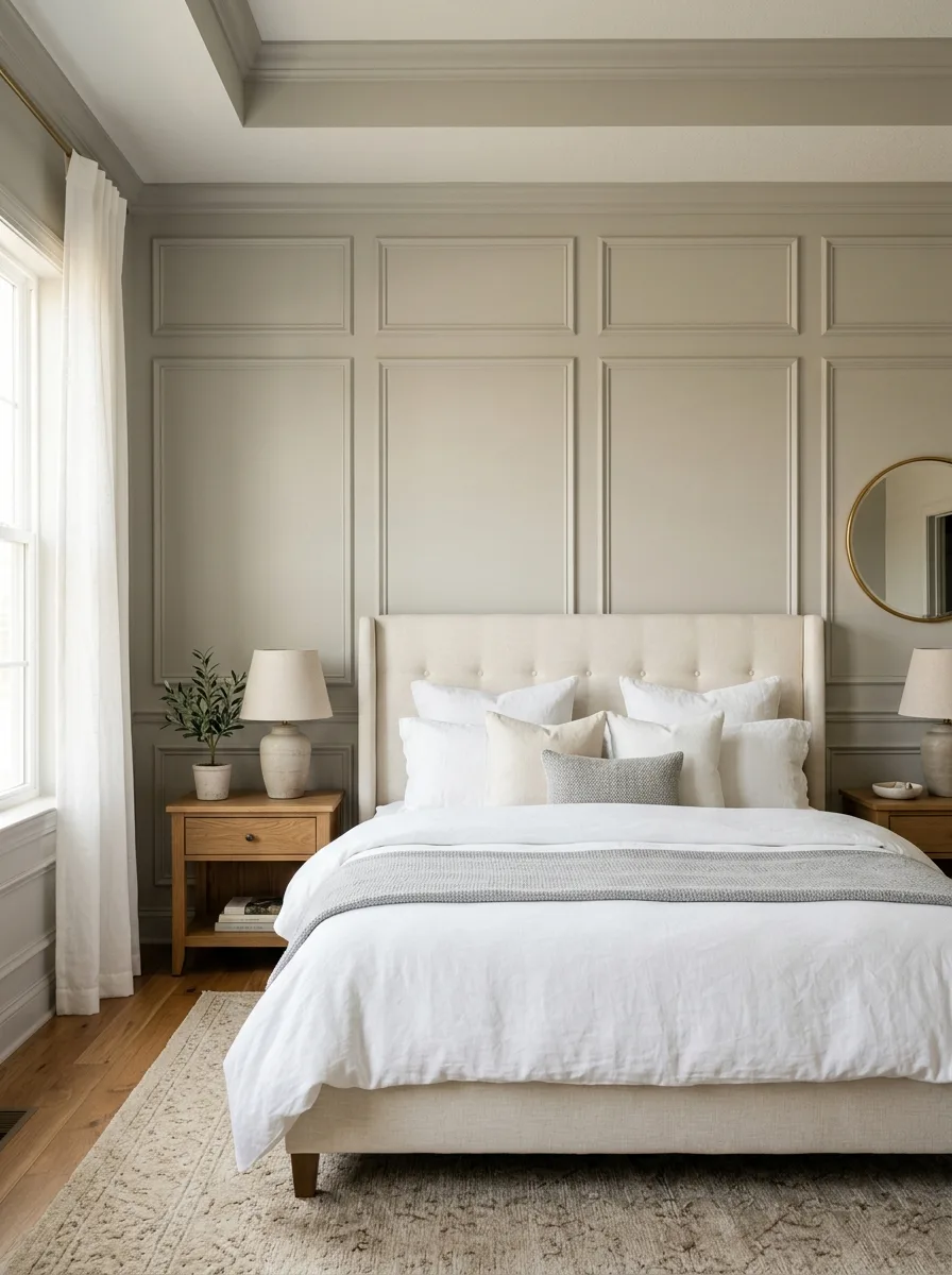 Paneled wall