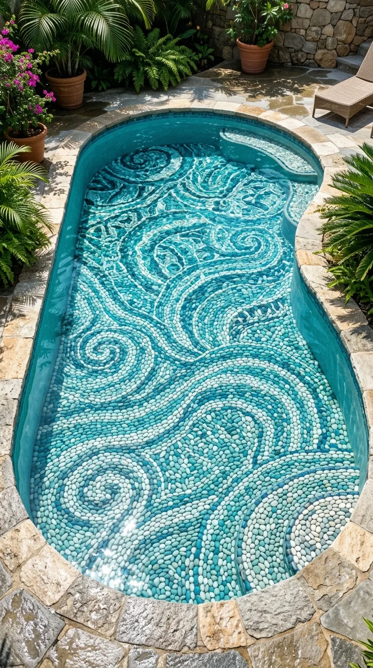 pebbles mosaic