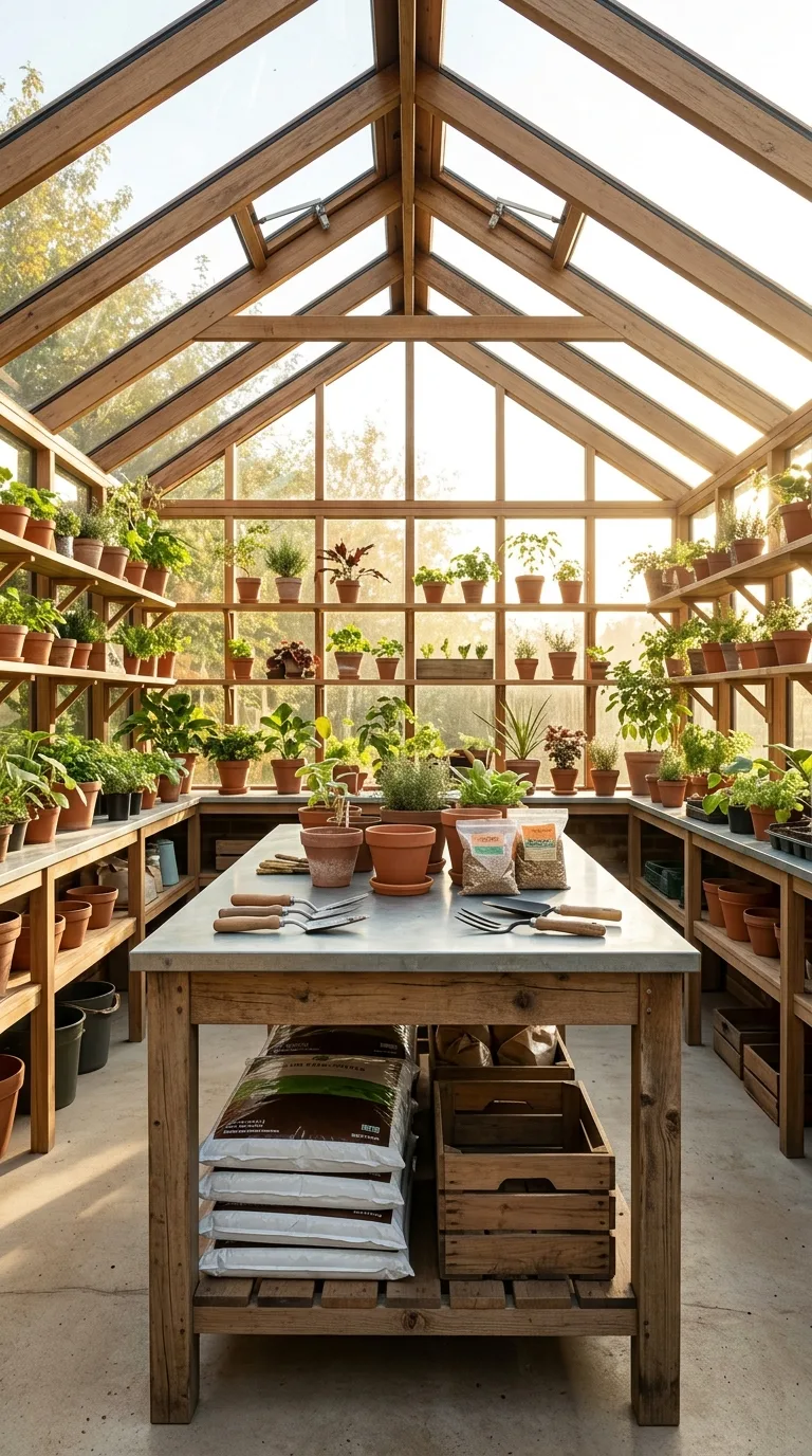 Potting table