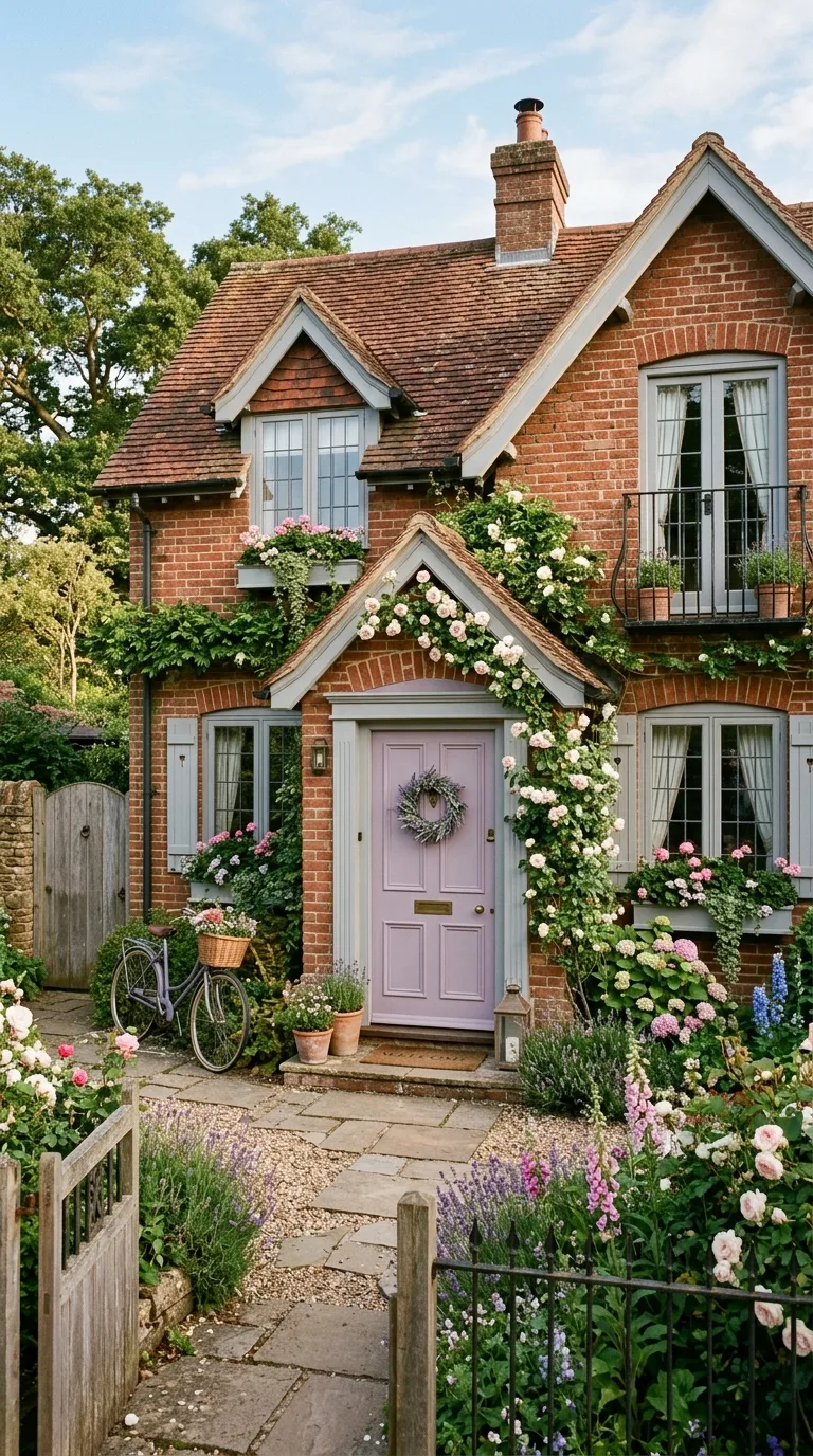 Lavender door