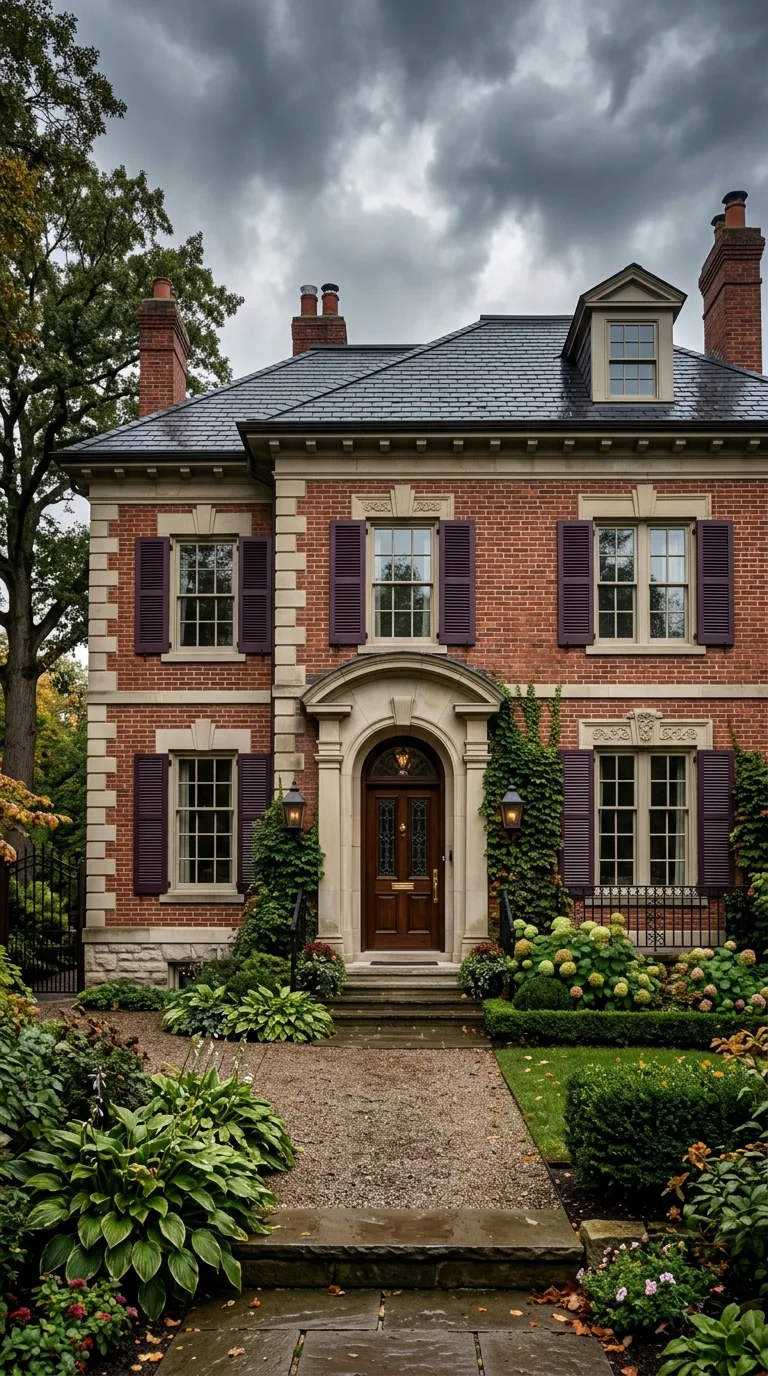 rainy house