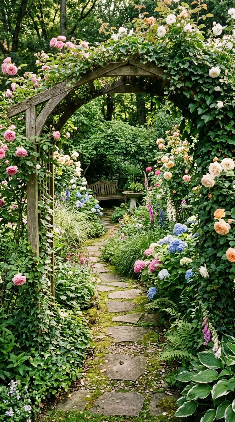 secret garden path