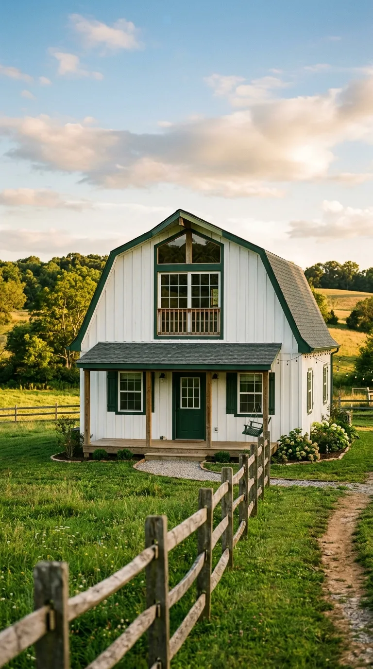 Gambrel roof