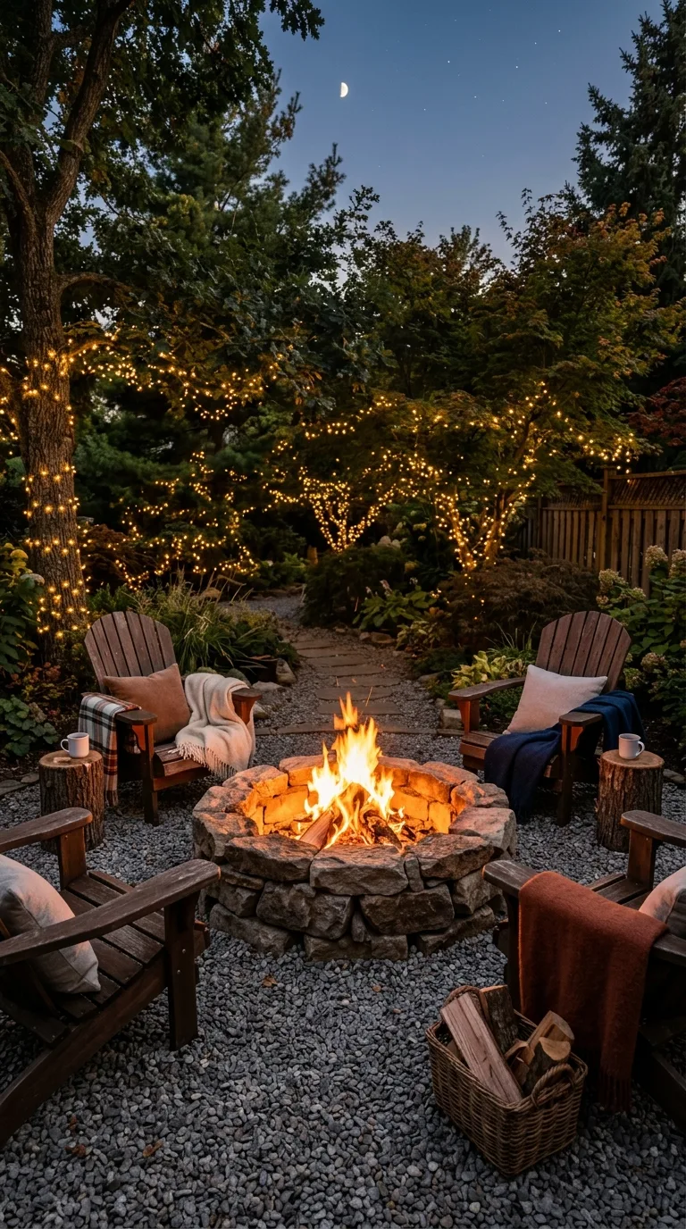 stone fire pit