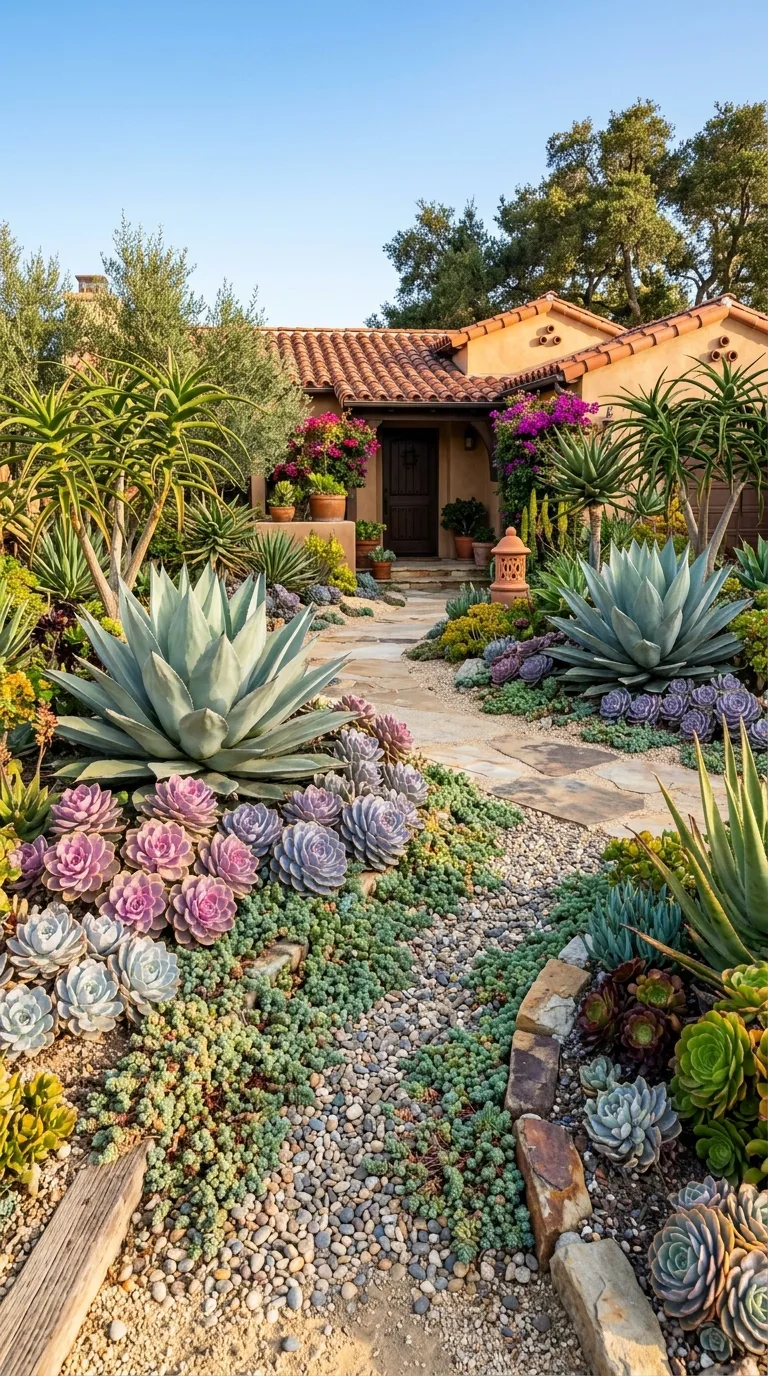 Succulent garden