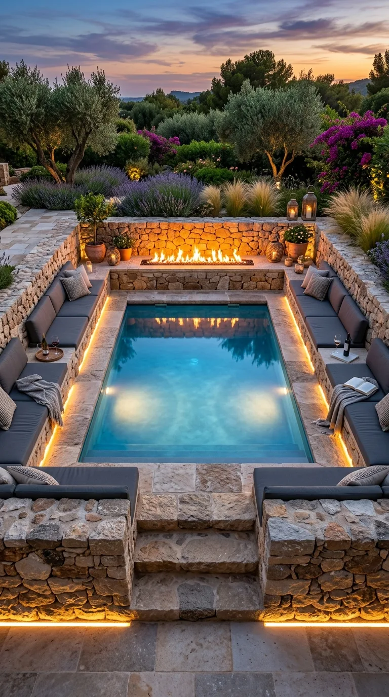 sunken pool