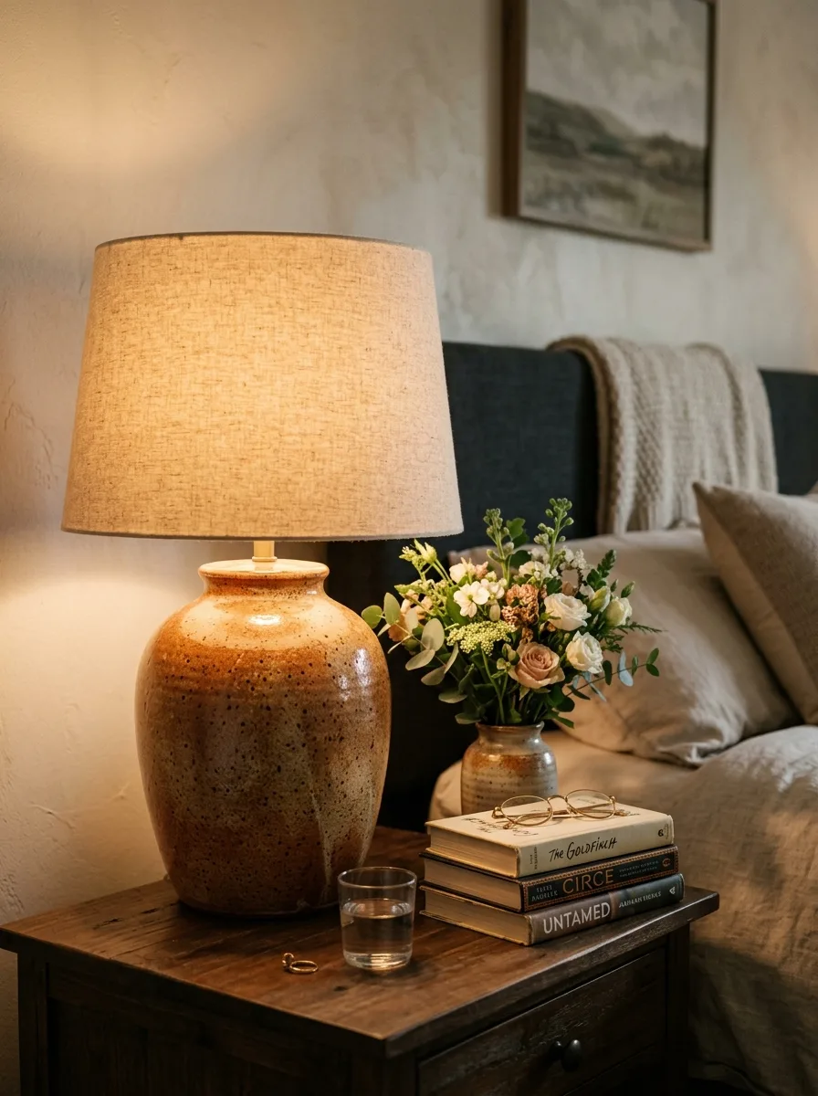 Stone lamp