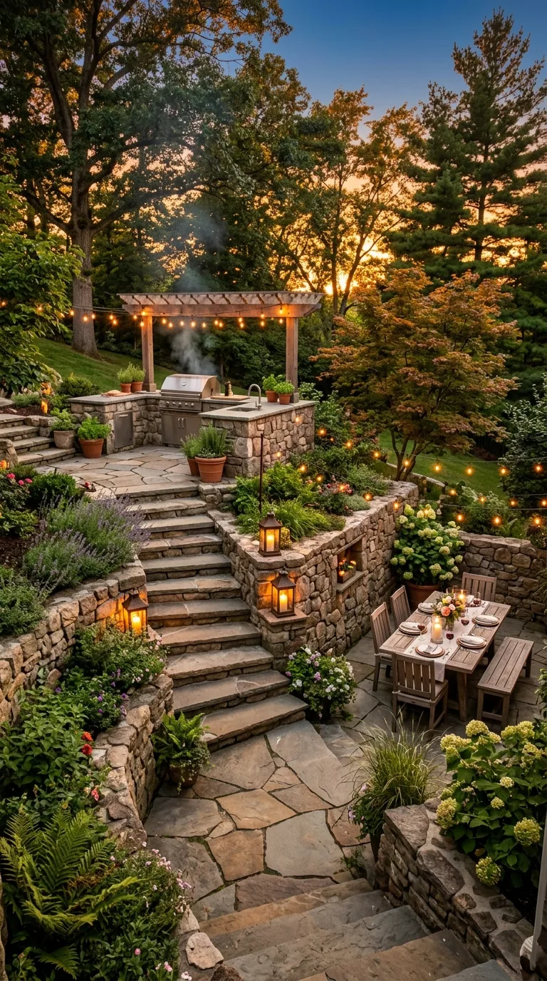 Tiered Kitchen