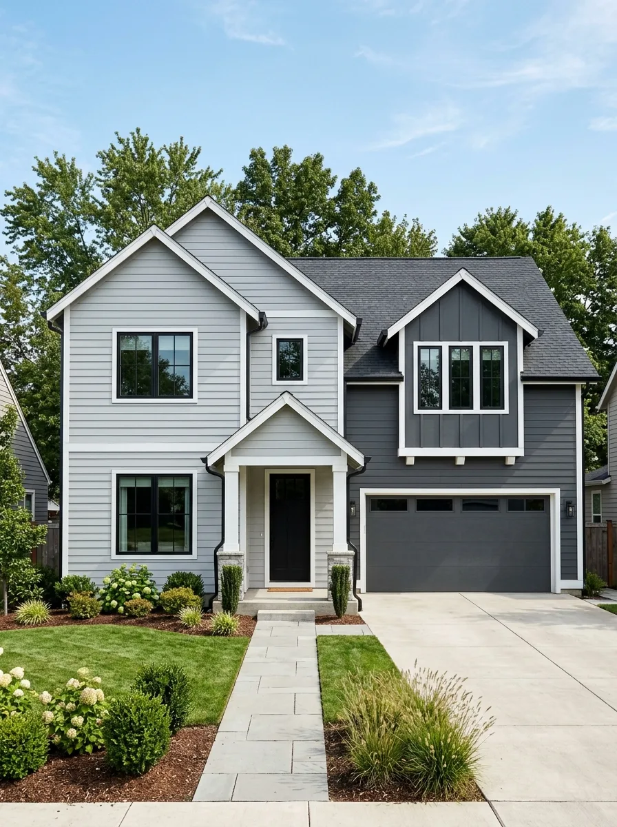 gray home