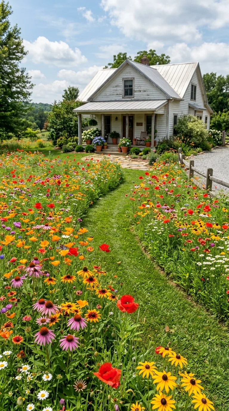 Wildflower yard