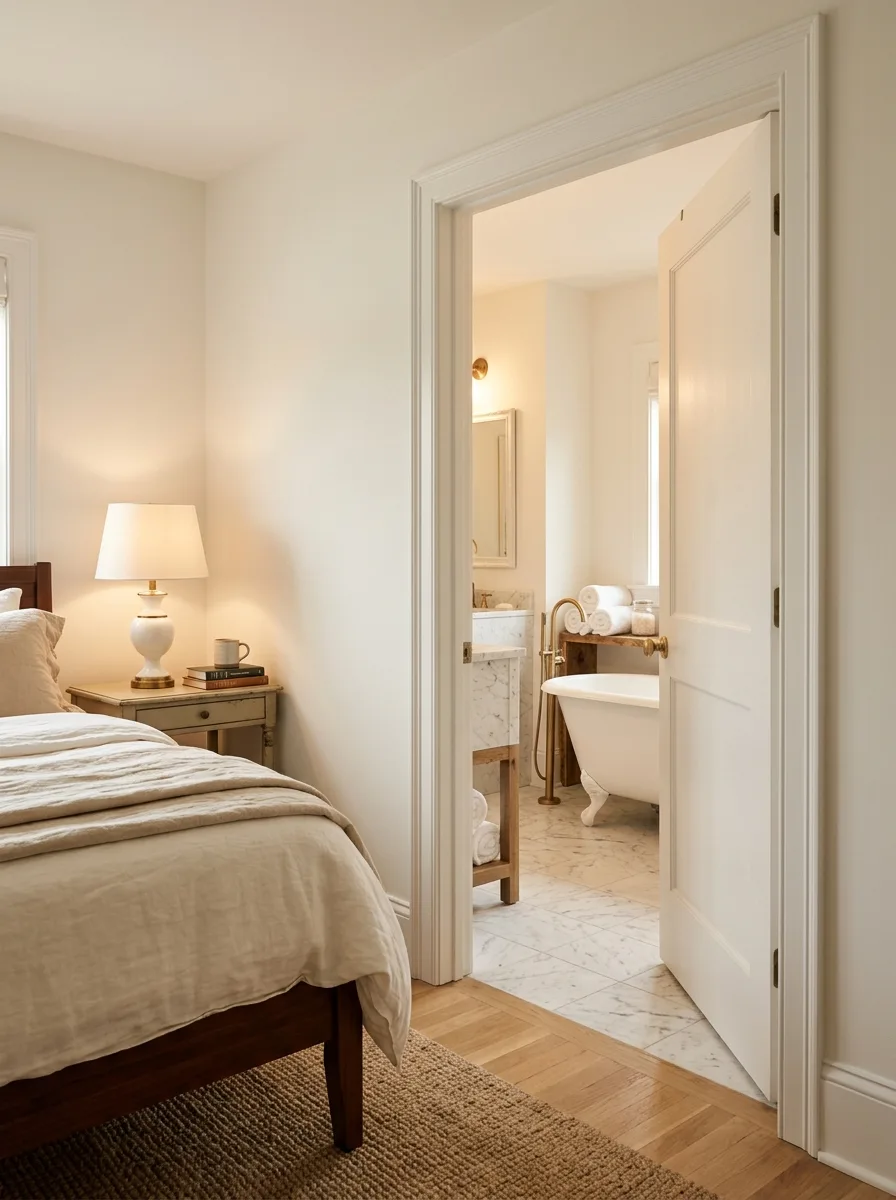 visible bathroom