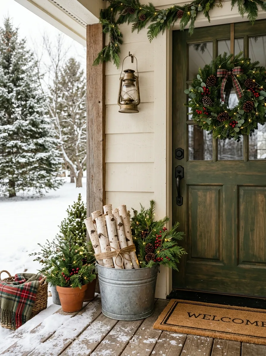 birch log bundle