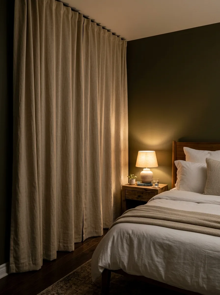 Blackout curtains