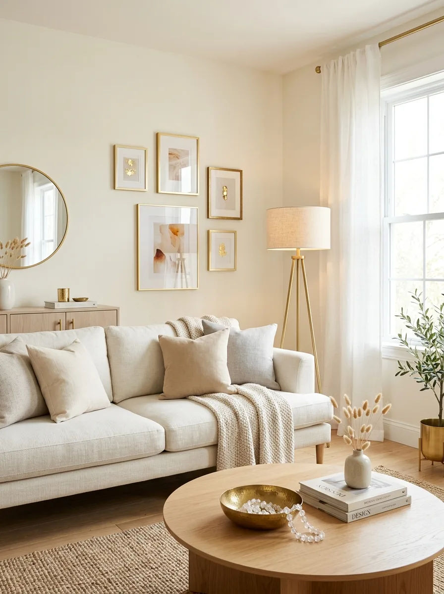 Brass accents