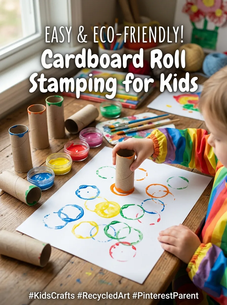 Cardboard roll stamping