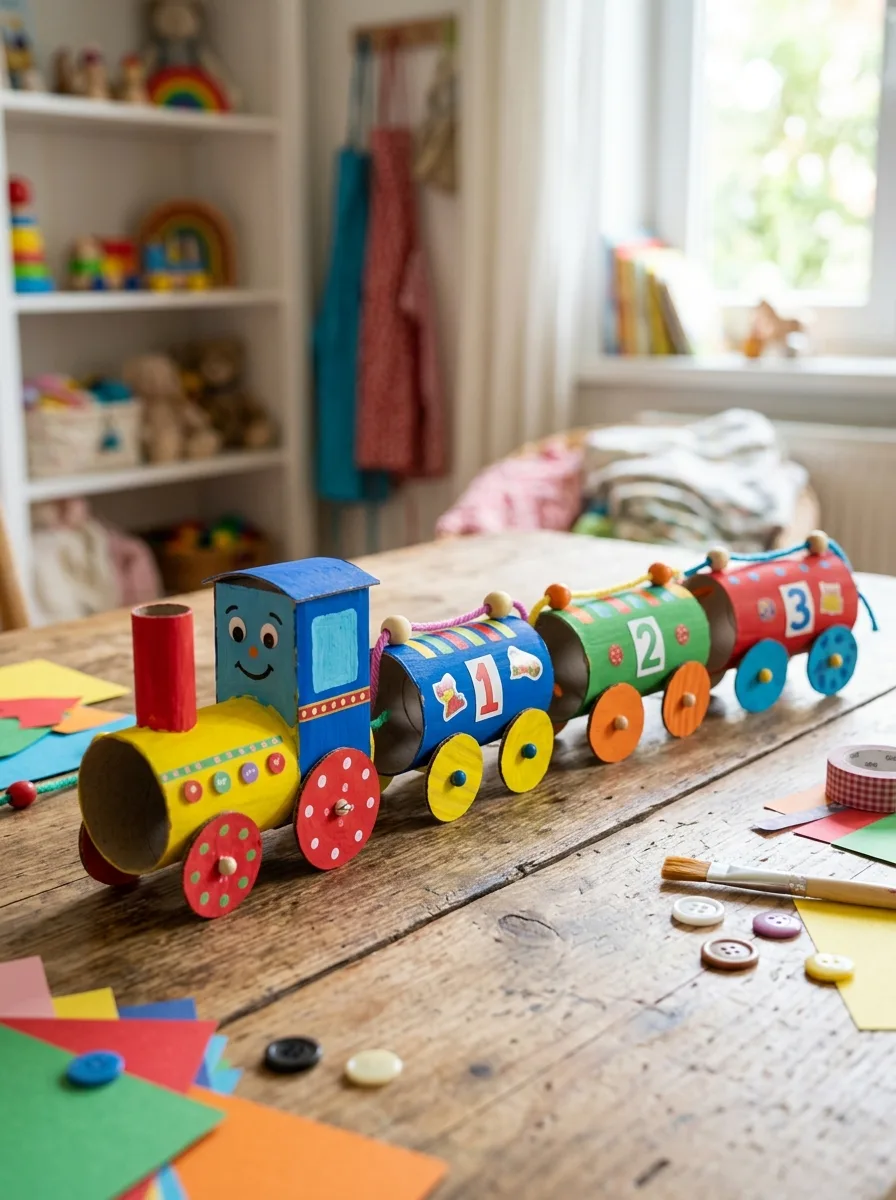 Cupboard tube train