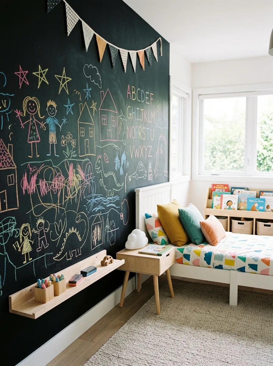 chalkboard wall