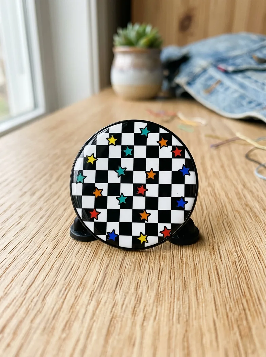 Checkered star