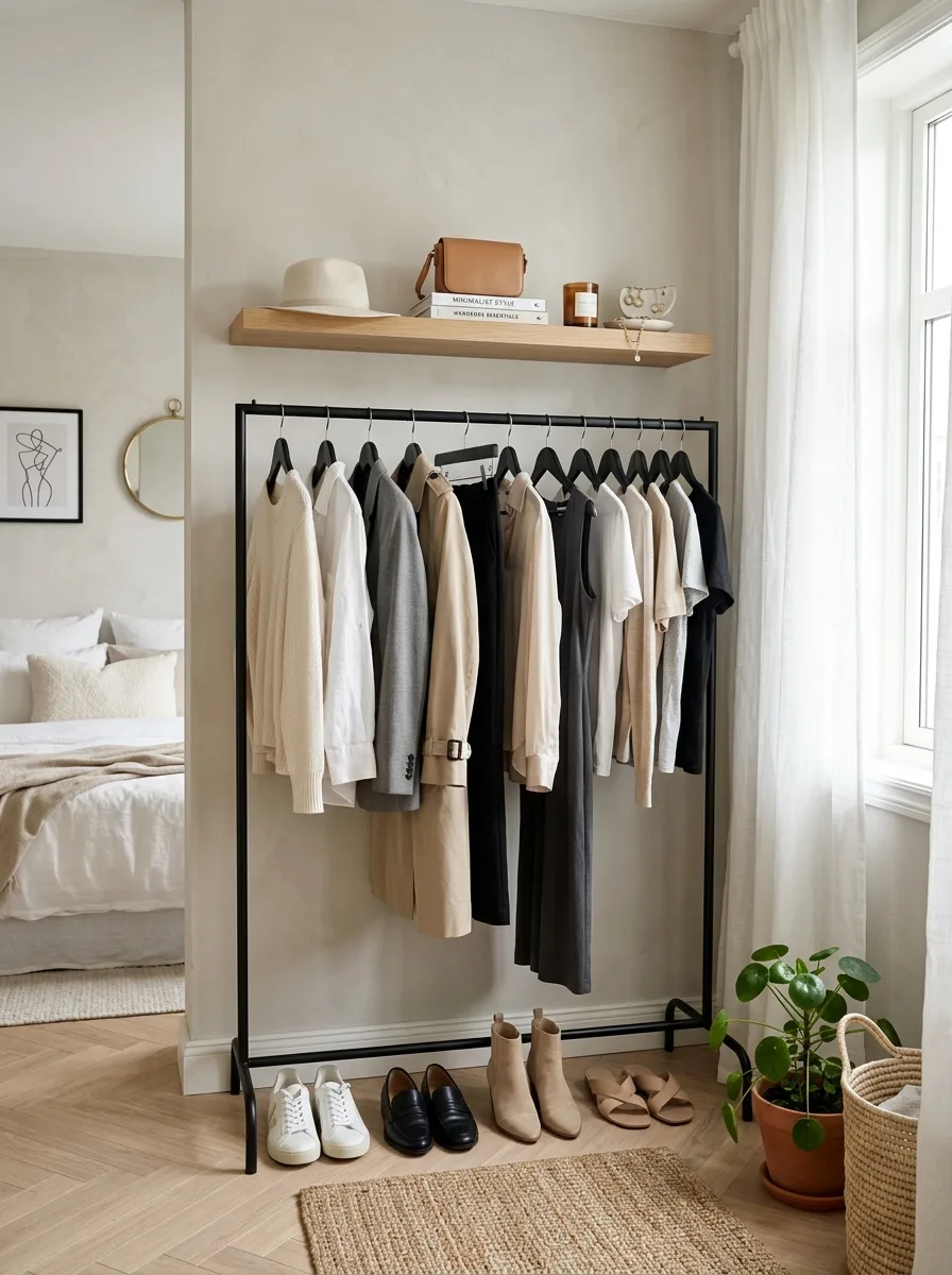 open closet