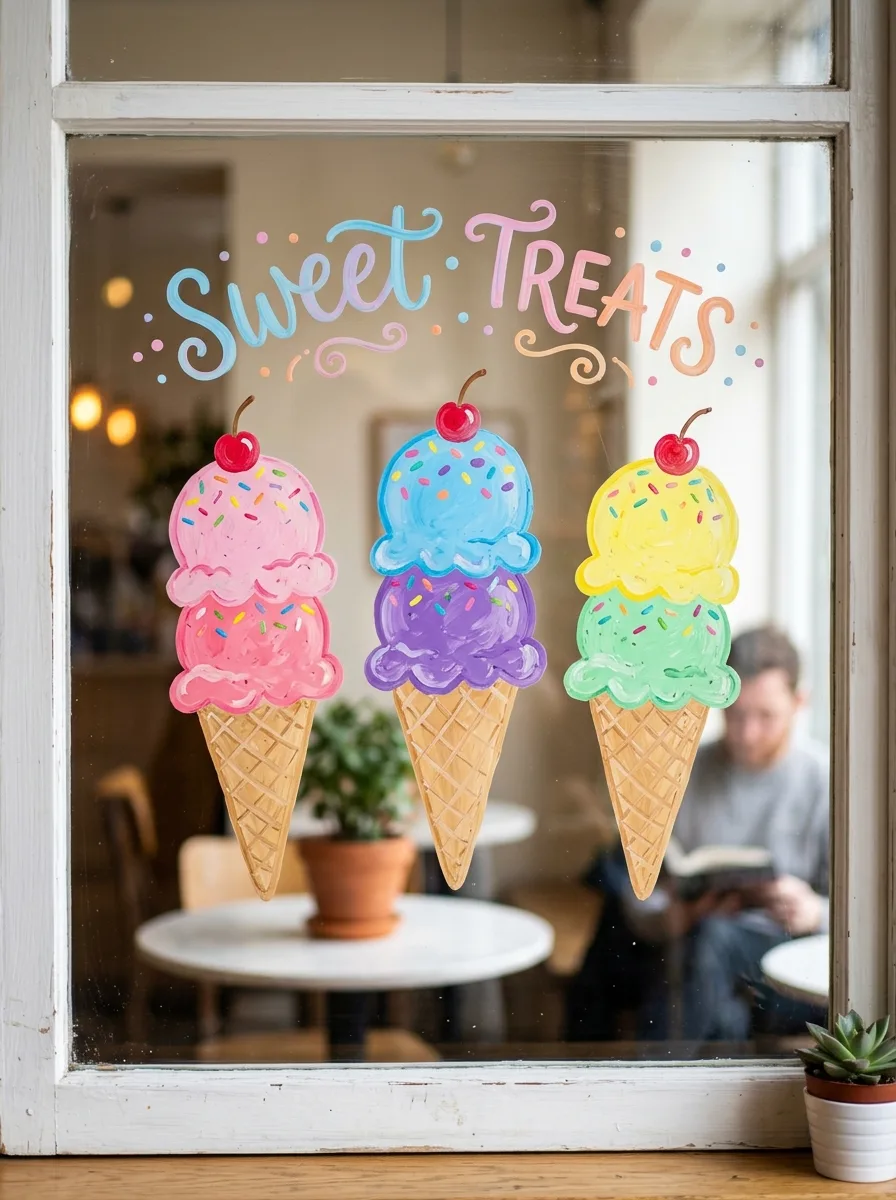 ice cream cones