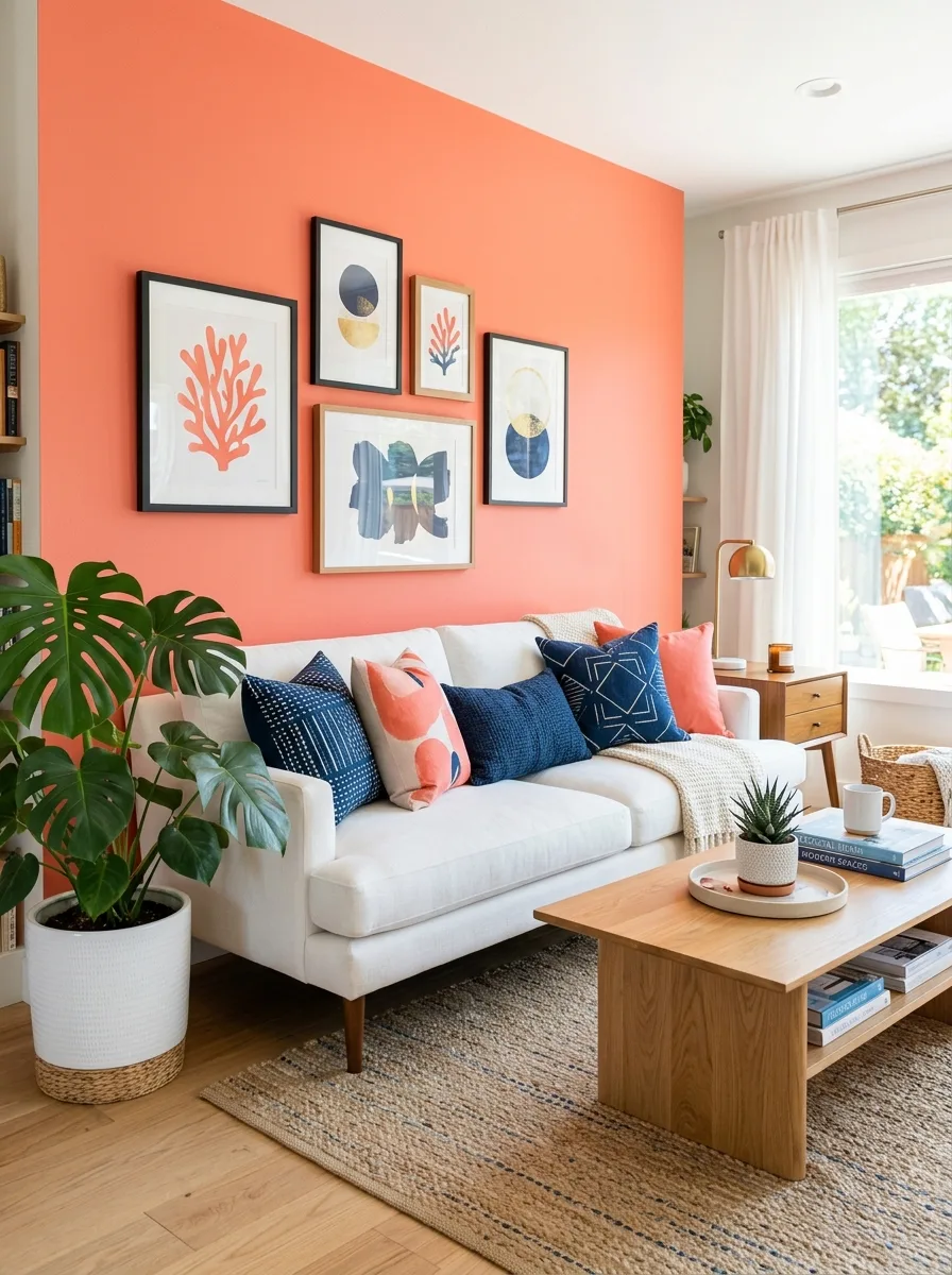 coral accent