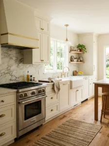 white cabinets