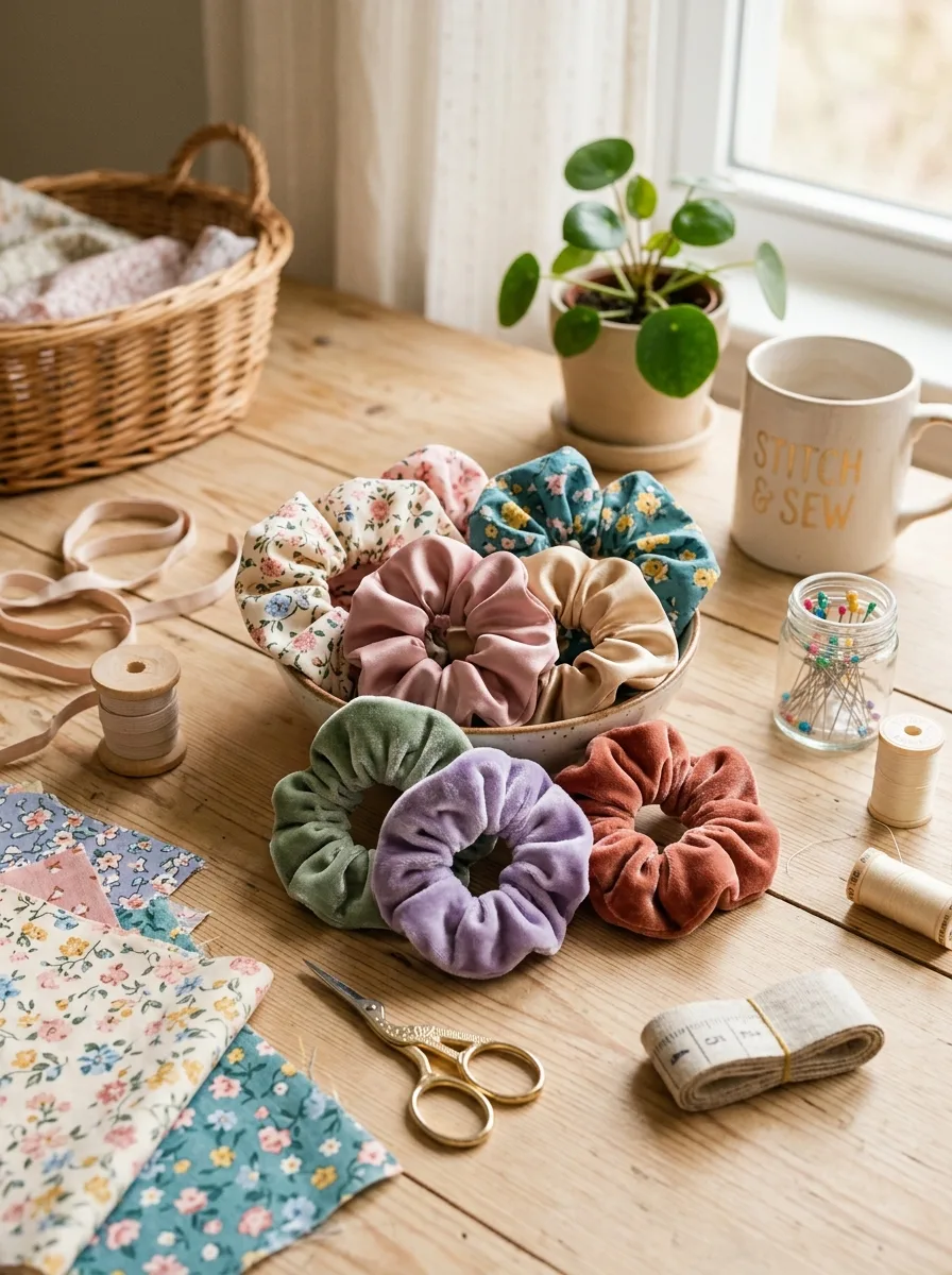 DIY scrunchies