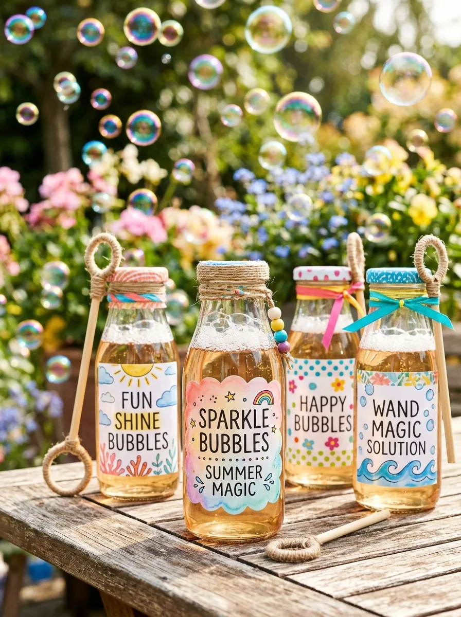 DIY bubbles