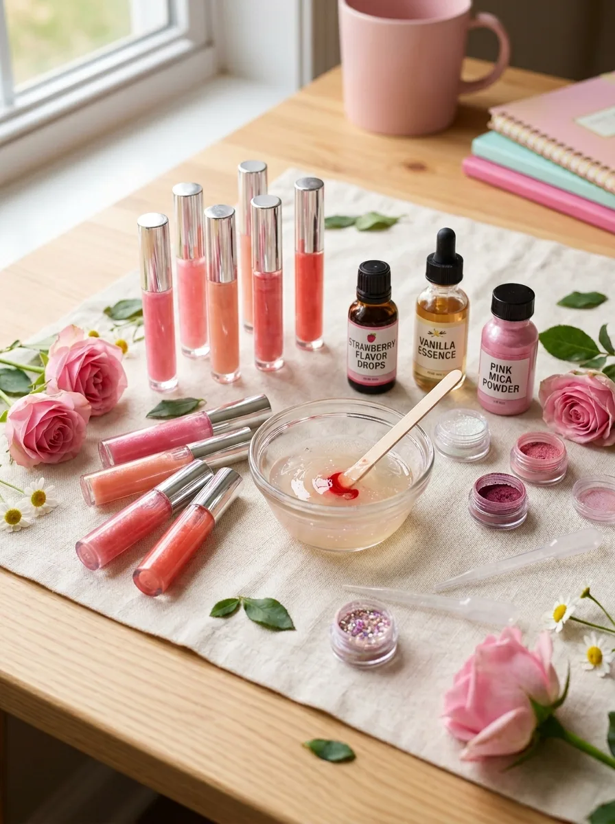 DIY Lip gloss