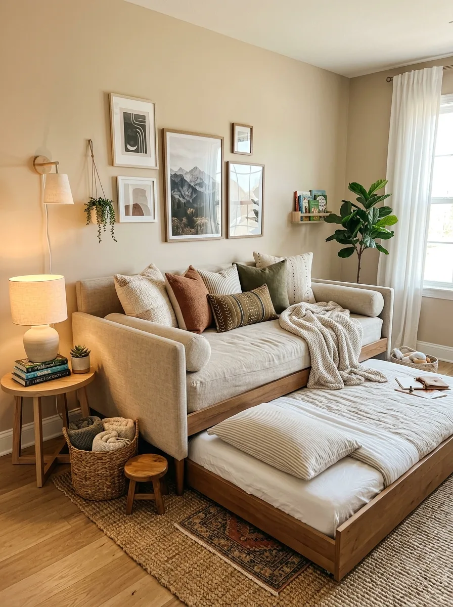 lounge for sleepovers