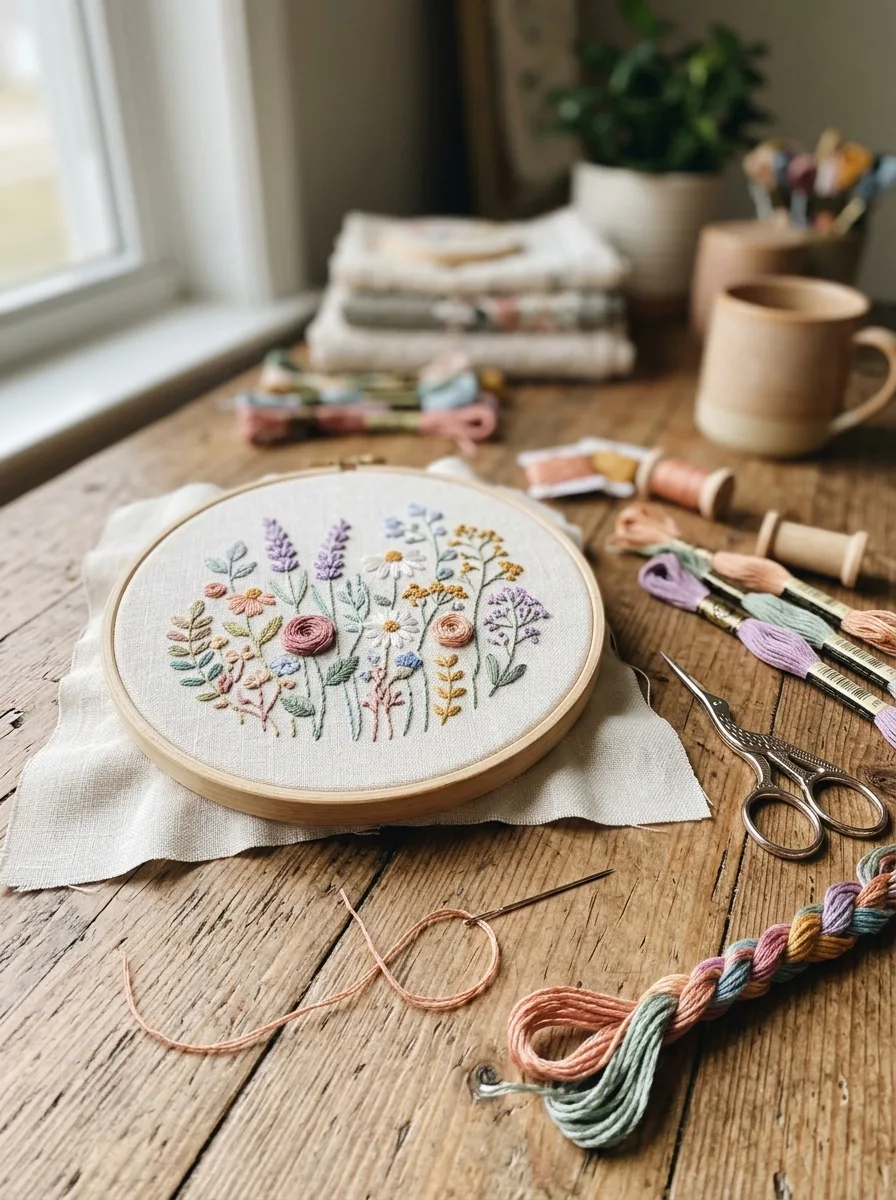 embroidery Hoop Art