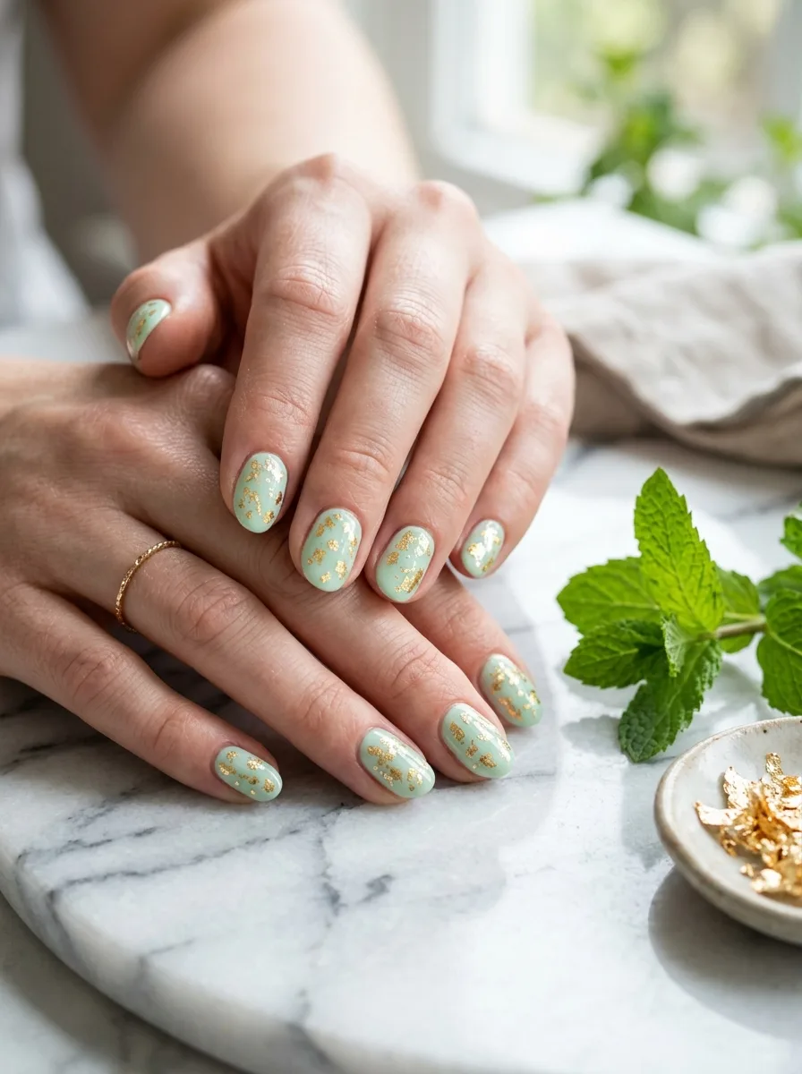 Mint green
