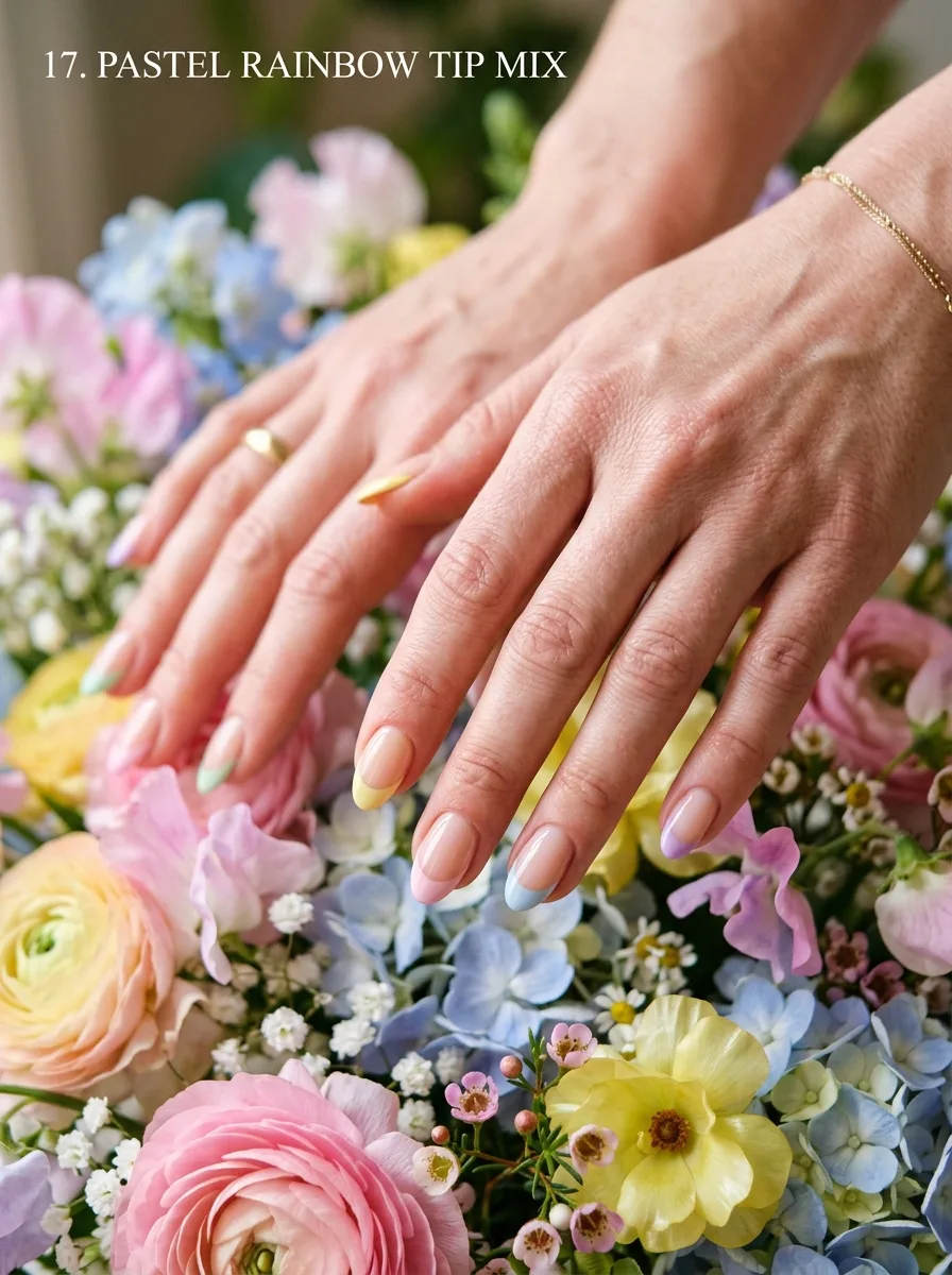 Pastel rainbow