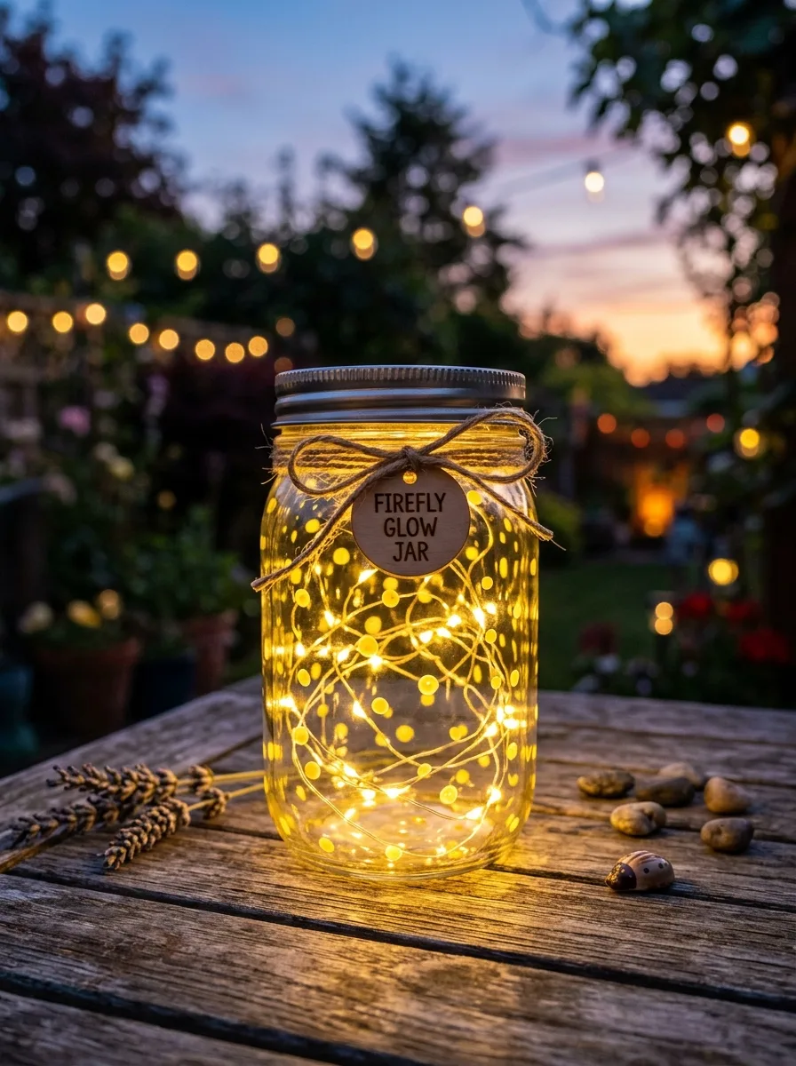 Firefly mason jar