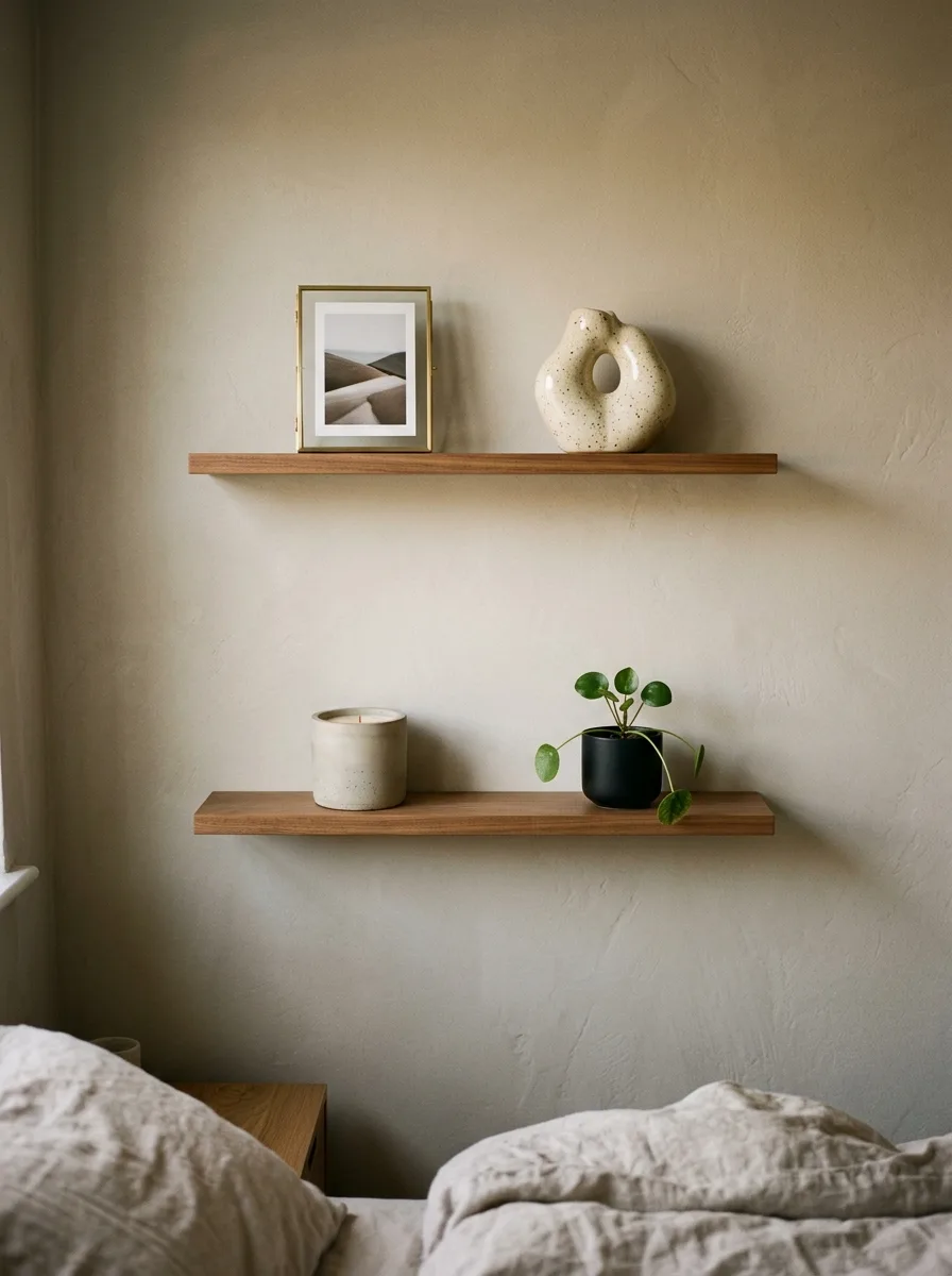 Floating shelves