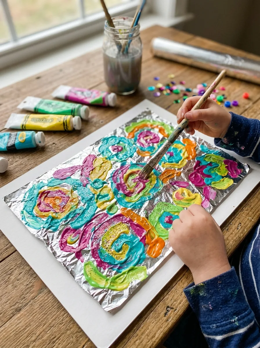 Foil Texture art