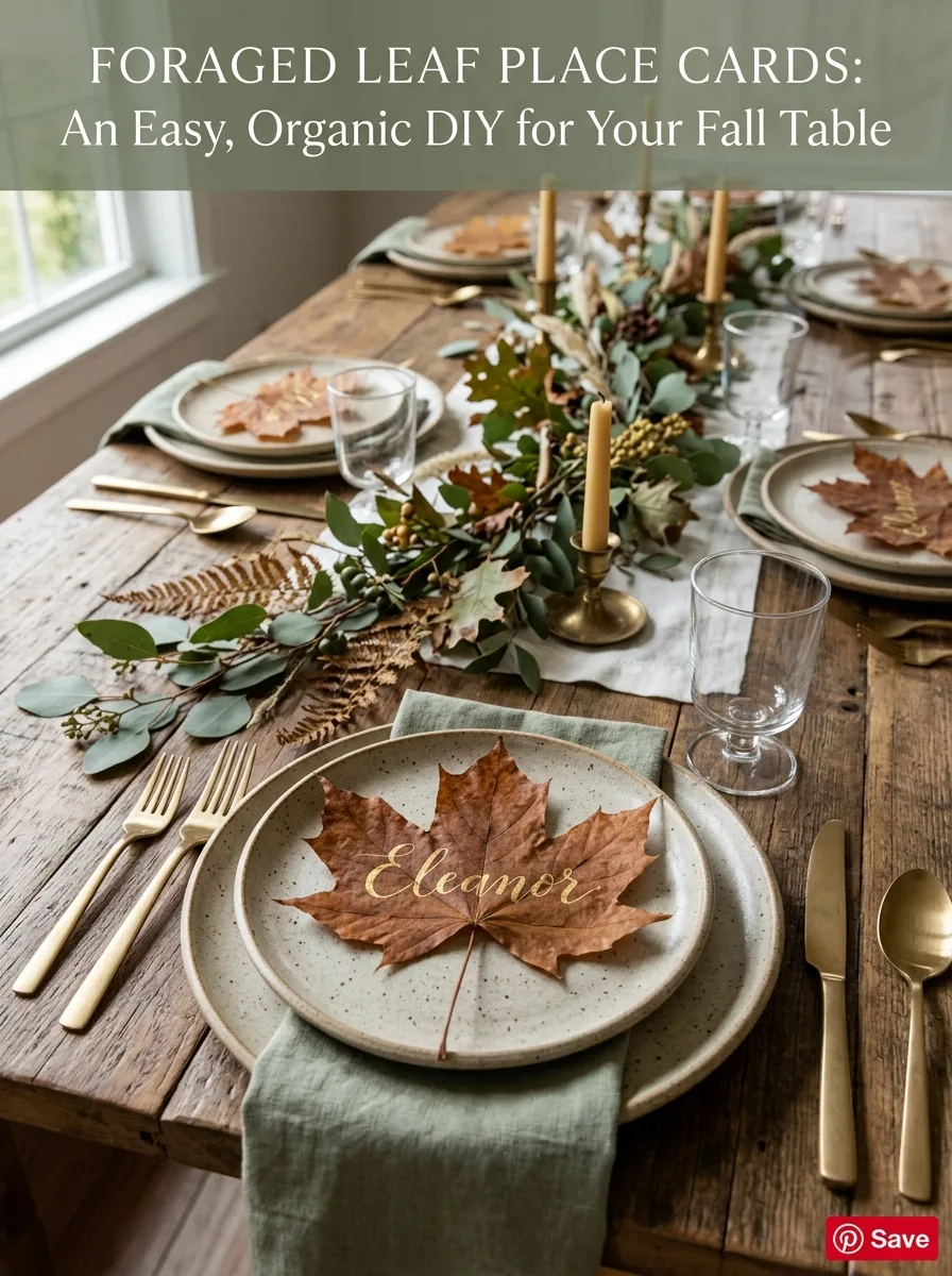 Foraged leaf
