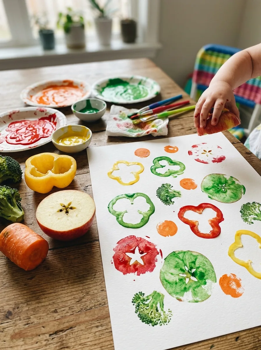 Fruit and veggie stamping