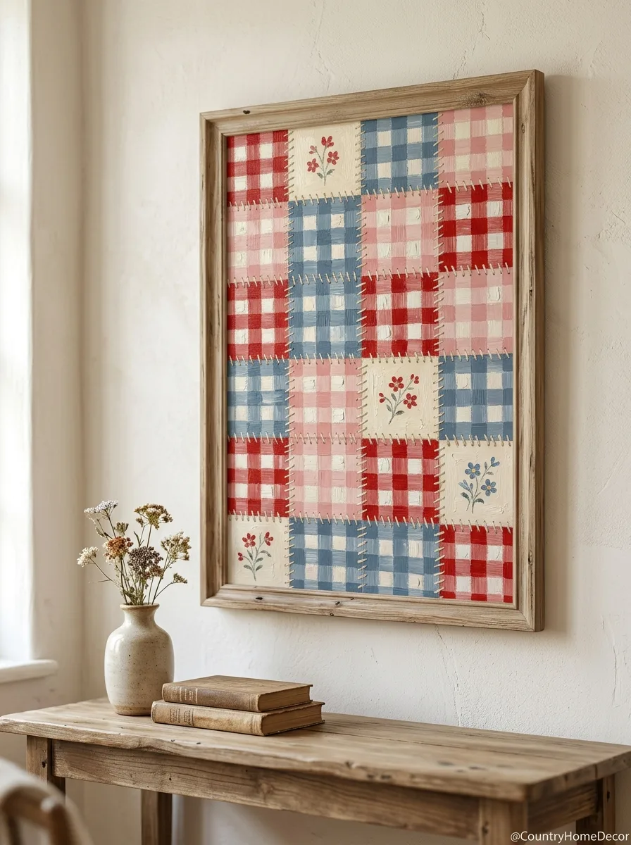 Gingham patchwork