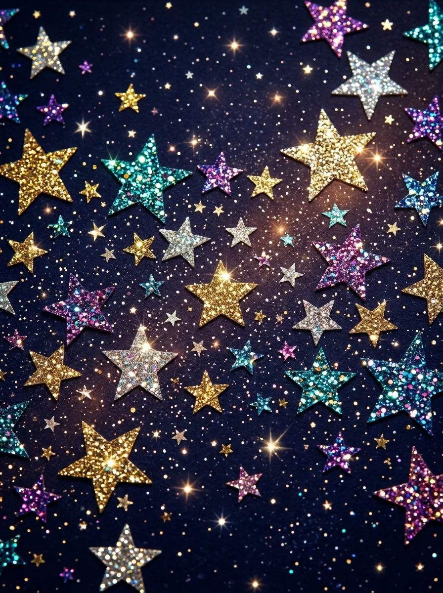 Glitter star
