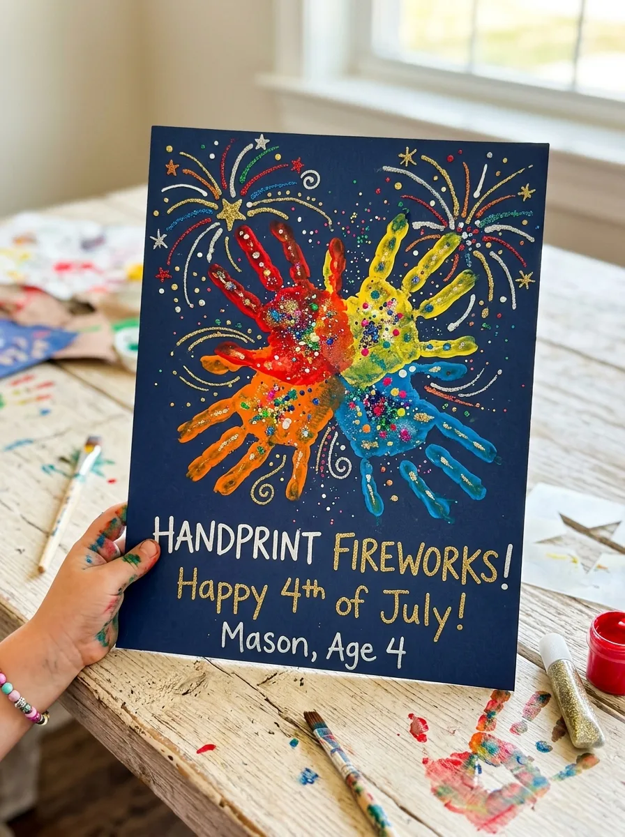 Handprint Fireworks